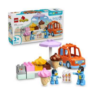 LEGO DUPLO Bluey: Vizita cu Blue la furgoneta de inghetata