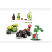 LEGO Marvel: Curse cu mașini electrice și dinozauri