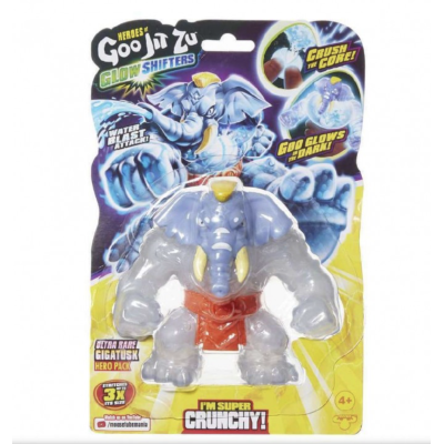 Goo Jit Zu: Figurina - Gigatusk/Scorpius/Tritops (luminează în întuneric)