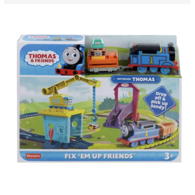 Fisher-Price: Set de joc "Thomas și prietenii săi - Ajutăm prietenii"