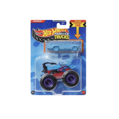 Hot Wheels Монстр-трак: Scorpedo (2 машинки)
