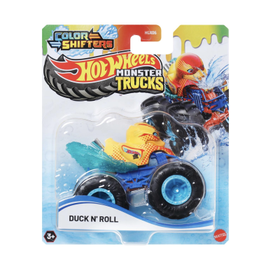 Hot Wheels Monster Truck care își schimbă culoarea – Duck N' Roll