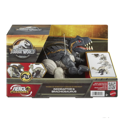 Jurassic World: Figurina ''Indoraptor și Brachiosaurus''