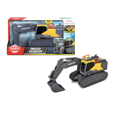 DICKIE TOYS  ''Volvo-Excavator cu șenile'', 23 cm