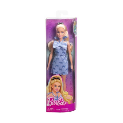 Barbie: Păpușa cu fundiță albastră ''Fashionistas''