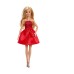 Barbie: Păpușa in rochie roșie ''80 ani Mattel''