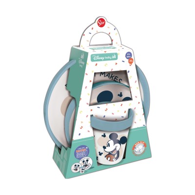 Stor: Set pentru prânz ''Mickey Mouse'', 3 ps Stor: Set pentru prânz ''Mickey Mouse'', 3 ps