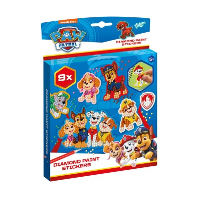 Totum: Set de creație - Stickere cu diamante ''Paw Patrol''2