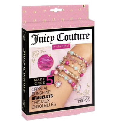MIR Juicy Couture: Set de creație brățări ''Mini Soare din Cristal''