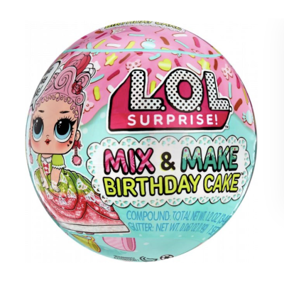 MGA L.O.L. Surprise: Mix & Make - Păpușa Birthday Cake