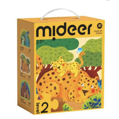 Mideer Level Up пазл “Мама и малыш”, уровень 2