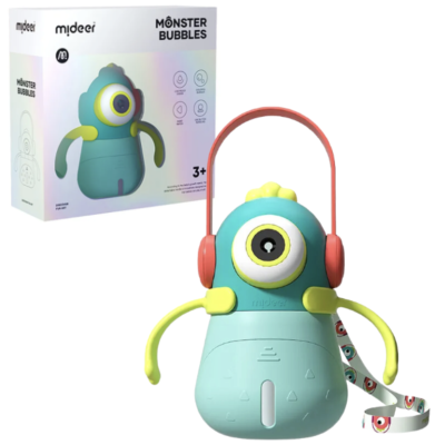 Mideer Генератор мыльных пузырей «Bubbles Monster», синий