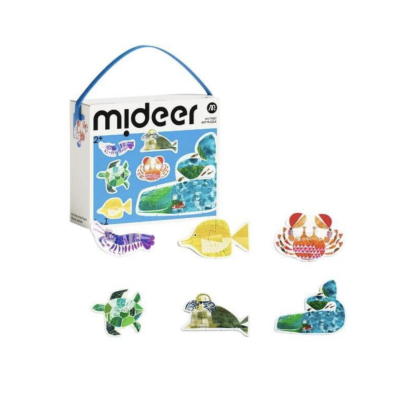 Mideer Первый пазл “Морские животные”, 6 в 1