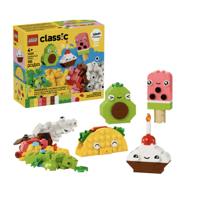 LEGO Classic: Креативные друзья из мира еды