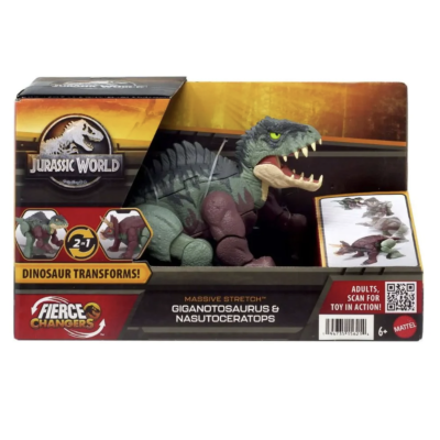 Jurassic World: Фигурка "Гиганотозавр и Насутоцератопс"