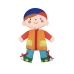 KSKIDS Развивающая кукла "Уэйн и Джулия" 2 в 1