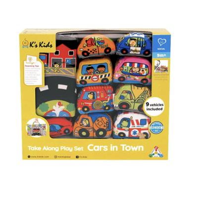 K’s KIDS Игровой набор "Коврик с машинками"