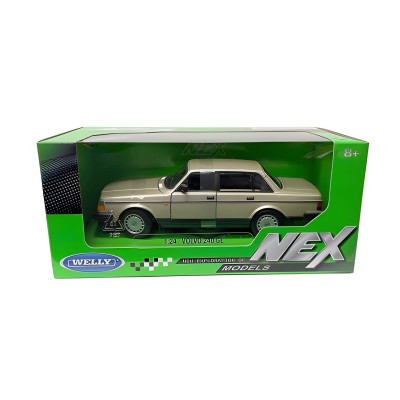 Welly: Коллекционная машина ''Volvo 240 GL'' золотистая, 1:24