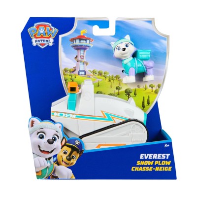 Paw Patrol: Figurina - Everest pe snowmobil