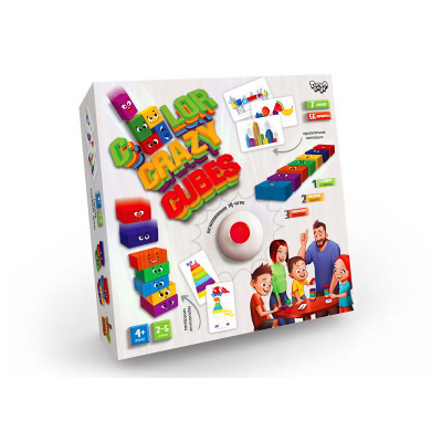 Настольная игра "Color Crazy Cubes"