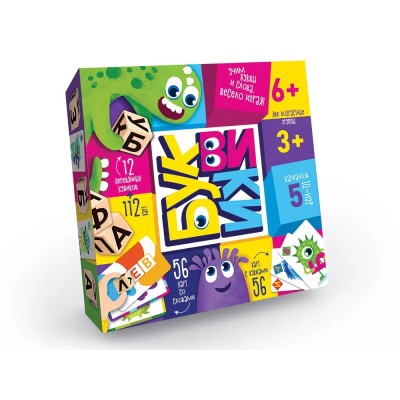 Настольная игра "Буквики"