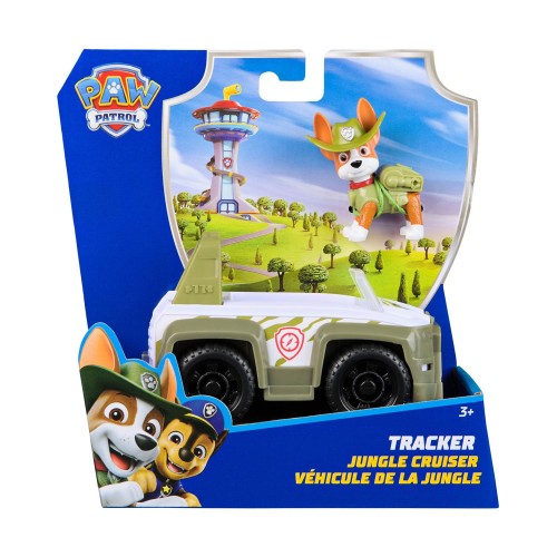 Paw Patrol in jungla: Figurina - Tracker Paw Patrol in jungla: Figurina - Tracker