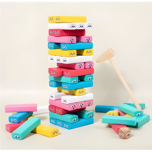 Настольная игра ''Цветная Дженга''