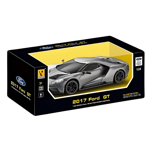 FORD GT 1:24 cu telecomanda,geamuri tonate,3 culori