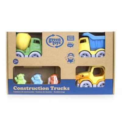 Green Toys: Tehnică de construcții (3 mașini)