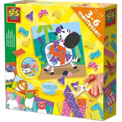 SES Montessori Набор "Вырезай с животными"