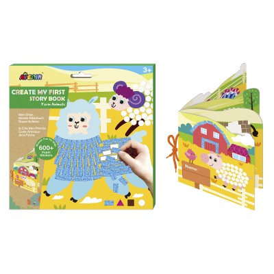 Creez prima mea carte de povești: Animale de fermă