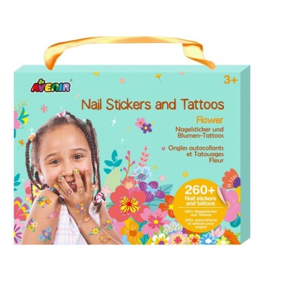 Avenir Набор наклеек для тела и ногтей