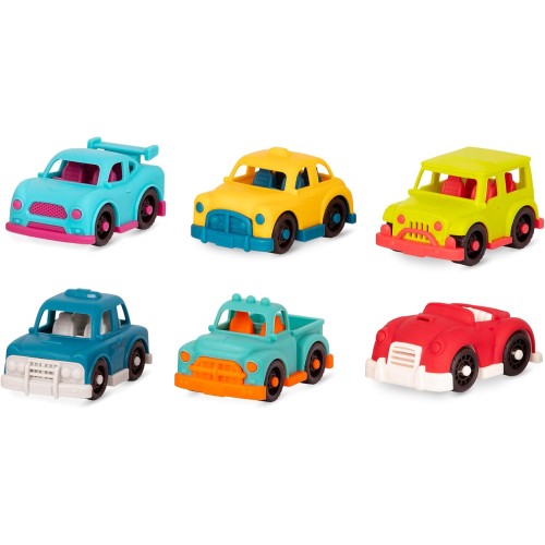 B. TOYS Happy Cruisers: 6 mini vehicule