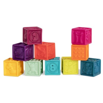 B. TOYS Мягкие сенсорные кубики