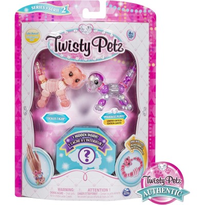 Spin Master: Bratara Twisty Petz - pisicuta,ponei,ursul polar,koala&uicorn,pudel&ghepard,lama,tigru