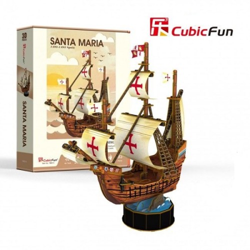 3D Пазл "Корабль Христофора Колумба “Санта Мария”, 93 элемента