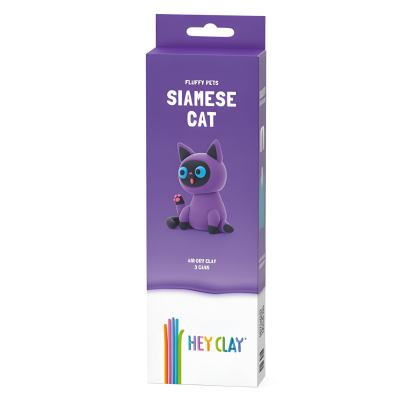 Набор воздушного пластилина ''Siamese Cat'' 3 контейнера