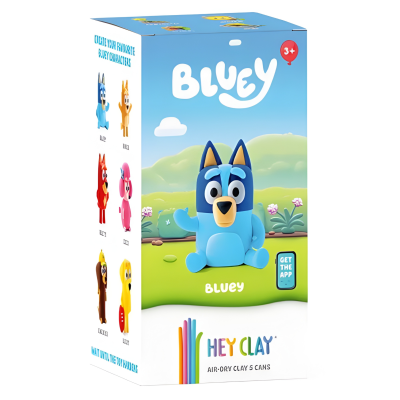 Набор воздушного пластилина ''Bluey'' 5 контейнеров