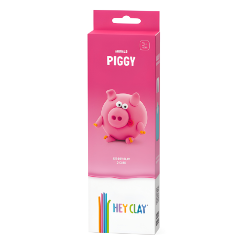 Набор воздушного пластилина ''Piggy'' 3 контейнера