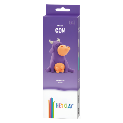 Набор воздушного пластилина ''Cow'' 3 контейнера