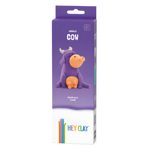 Набор воздушного пластилина ''Cow'' 3 контейнера