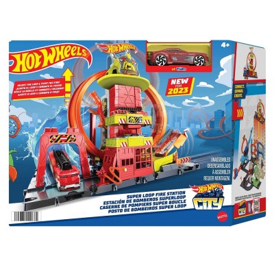 Hot Wheels Игровой набор “Городская пожарная станция”