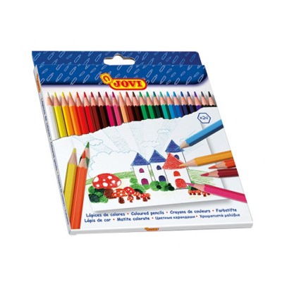 Jovi Набор деревянных карандашей (24 цвета)