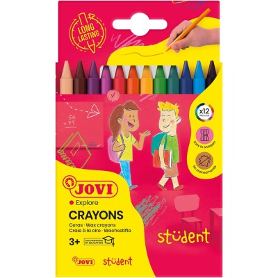 Jovi Восковые цветные карандаши (12 шт.)