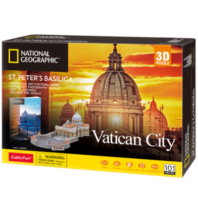 3D Пазл ''Собор Святого Петра'', 101 деталь