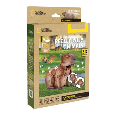 3D Пазл ''Капибара'', 56 деталей