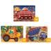 Mideer Пазл ''Динозавры - Строительное оборудование'', уровень 2