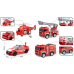 Wenyi Набор пожарных машин с трением 2, свет и звук, 1:20