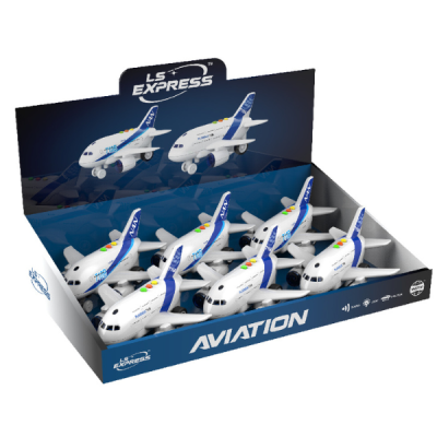 Wenyi Самолет с трением, свет и звук, 1:200