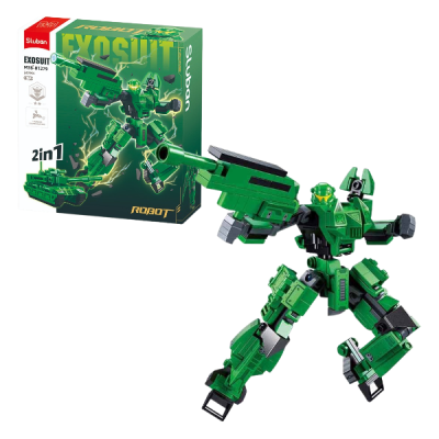 Sluban Конструктор ''Военный танк'' 2 в 1, 247 деталей